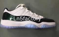 复活节登场！Air Jordan 11 Low“Emerald”释出