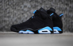 黑蓝色调！Air Jordan 6“UNC”实物近赏