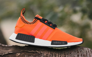 活力橙调 | size?独占NMD R1 “Neon Orange”配色