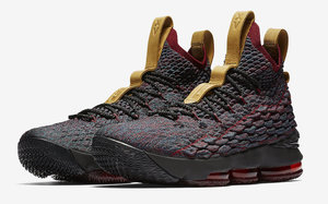 尽显詹皇霸气！NIKE LEBRON 15 骑士配色将于下周四发售!