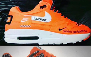 “Just do it”版本的Nike air max 1，你觉得OK？