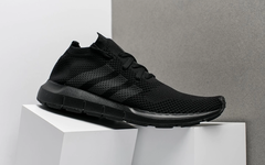 简约黑魂新作，adidas Swift Run PK 全新“Triple Black”配色