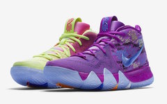 骚气鸳鸯配色！Nike Kyrie 4 “Multi-Color” 谍照曝光！