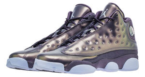耀眼紫光！Air Jordan 13 GS “Dark Raisin” 发售在即！