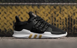 气质黑金，EQT Support ADV  “Core Black” 