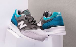 简约百搭，New Balance 997 全新配色“Aqua”