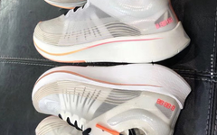 2018新版OFF-WHITE x Nike zoom vaporfly 4%谍照曝光