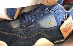 Levi’s x Air Jordan 4 “Denim” 更佳清晰的谍照曝光！