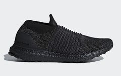 黑魂新作，UltraBOOST Laceless 全新"Triple Black"配色