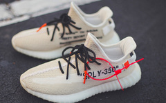 又一双OFF-WHITE x Yeezy 作品现身！感觉被玩坏啦~