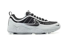 渐变钩子，Nike Air Zoom Spiridon 全新配色“Pure Platinum”