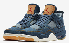 即将到来！Levi’s x Air Jordan 4 官图曝光！