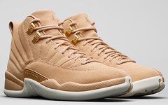 金扣卡其！女生专属 Air Jordan 12 “Vachetta Tan” 3月发售！