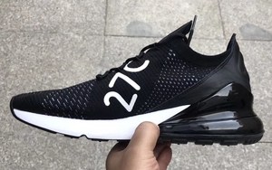 抢先预览！Nike 全新 Air Max 270 Flyknit 黑白配色