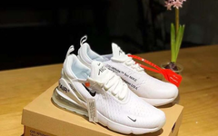 哦？Off White x Air max 270 实物曝光？