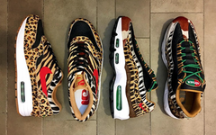 atmos x Nike Air Max 全新“Animal Pack 2.0”组合曝光