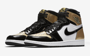 继渲染图之后，Air Jordan 1 “Gold Toe” 官图释出！