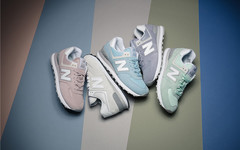 彩色蜡笔，New Balance 574 推出全新“Pastel”系列