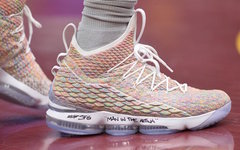 水果麦片！詹皇今日上脚 Nike LeBron 15 “Fruity Pebbles”！