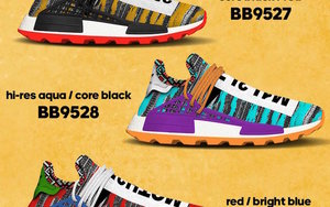 三色实物近赏！Hu NMD 全新“Afro”系列有变化？