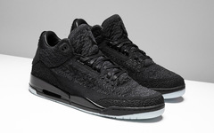 Kaws既视感！Air Jordan 3 Flyknit “Black” 本月发售！