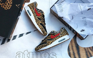 特殊鞋盒，atmos x Air Max “Animal Pack 2.0” 实物近赏