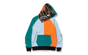 A BATHING APE 即将发售 MULTI SHARK FULL ZIP HOODIE 系列