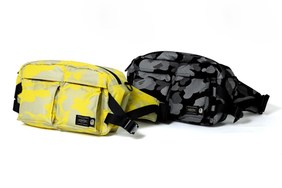 A Bathing Ape x Porter「Reflection Camo」联名别注腰包