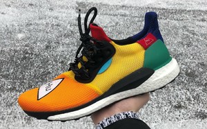 Pharrell x adidas  Solar Hu Glide ST 更多细节曝光