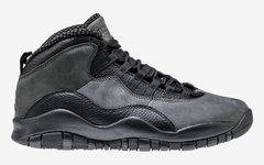 质感黑灰！Air Jordan 10 “Dark Shadow” 四月登场！