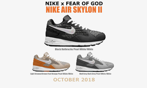 Nike x FEAR OF GOD 联名鞋款揭开神秘面纱