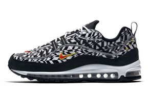 炫目配色，Nike Air Max 98 “Fractal Print”