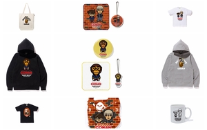 名侦探柯南 x A BATHING APE 打造限定别注系列