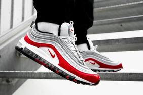 Nike Air Max 97 全新「Gym Red」 配色上脚一览