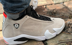 上脚不俗！Air Jordan 14 “Desert Sand” 本月发售！