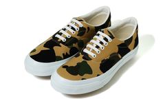 A BATHING APE 推出简约迷彩布鞋 1st CAMO Yank Sta