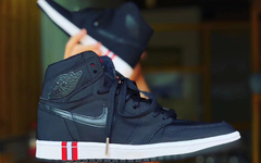 足球主题AJ1！Air Jordan 1 Paris Saint-Germain 首次曝光！