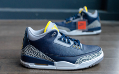 同样是250双！Air Jordan 3 “Michigan” PE 美图释出！