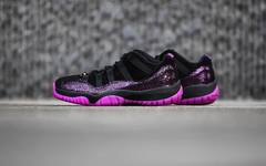 黑紫爆裂纹！女生专属 Air Jordan 11 Low 明早登陆官网！