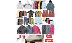 Supreme 2018春夏第14周发售单品一览