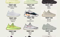 12双！Yeezy登场顺序一览！