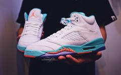 小姐姐专属！全新 Air Jordan 5 GS 释出实物美图！