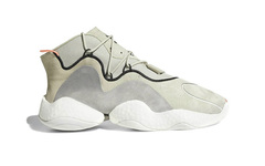 再释新配色！adidas Crazy BYW “Khaki Grey” 即将来袭！