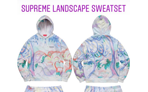 本周无联名！但有好看的 Supreme 风景画套装发售！
