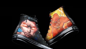 DC迷们请注意！CONVERSE 全新“超人”“闪电侠”鞋款即将发售！