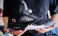 细节出众！Air Jordan 5 “Paris Saint-Germain” 今夏发售！