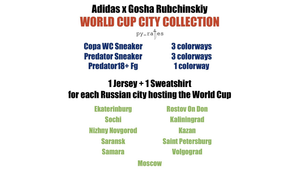 停运的 Gosha Rubchinskiy ，还将与 adidas 推出全新联名？