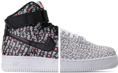 两双遍布 “Just Do It” 的 Nike Air Force 1 Hi登场！