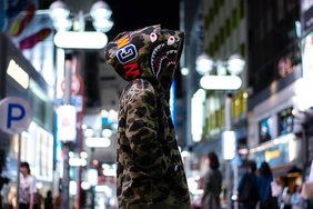 A BATHING APE 为 Double Shark Hoodie 推出 1ST CAMO 配色！