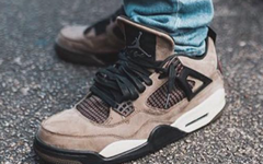 秋冬发售！Travis Scott x Air Jordan 4 “Olive” 即将来袭！